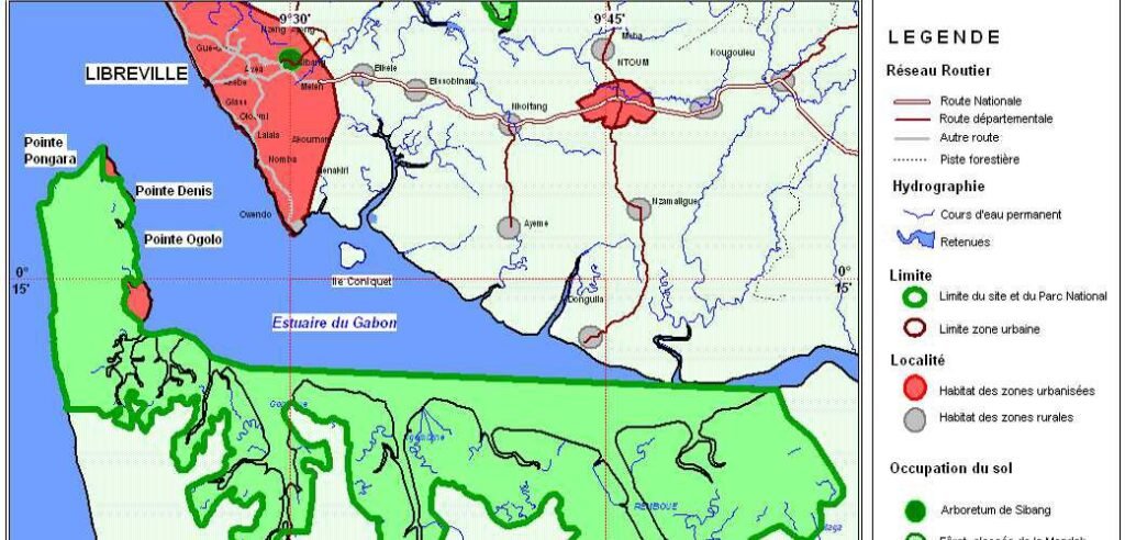 Pongara Site Map