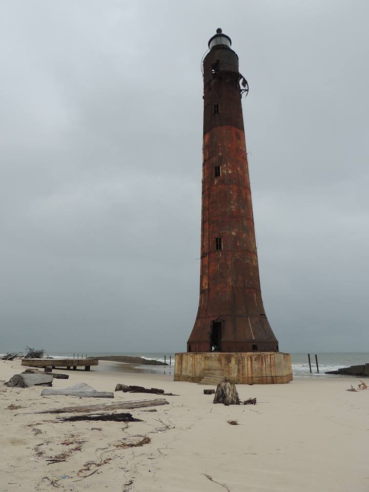 lighthouse in Cap Lopez in Gabon